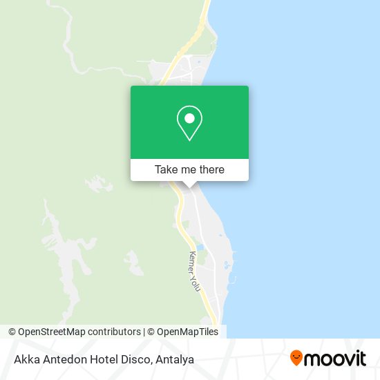 Akka Antedon Hotel Disco map