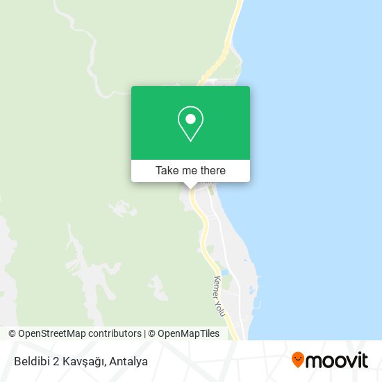 Beldibi 2 Kavşağı map