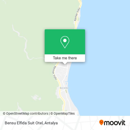 Bensu Elfida Suit Otel map