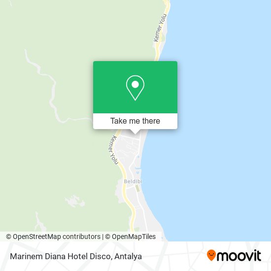 Marinem Diana Hotel Disco map