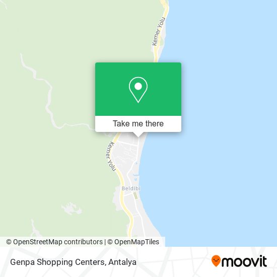 Genpa Shopping Centers map