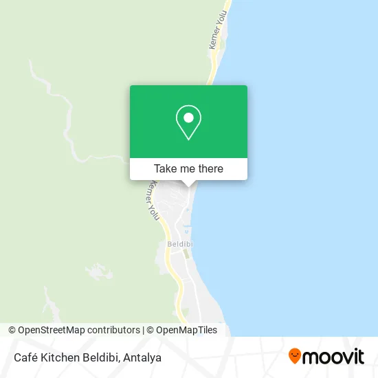 Café Kitchen Beldibi map