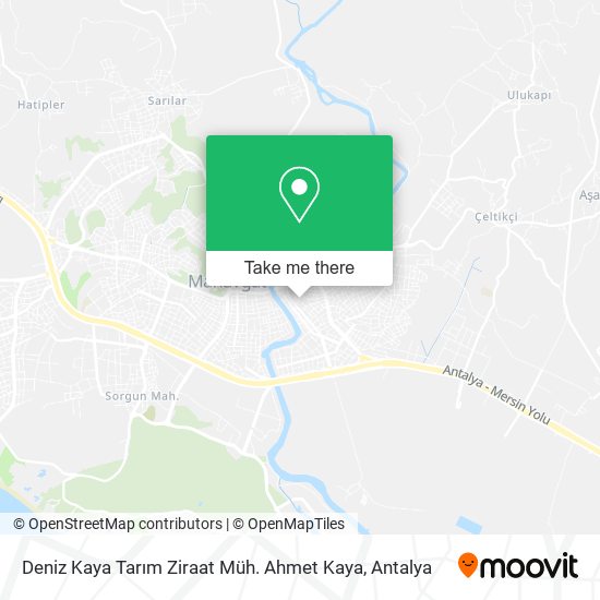 Deniz Kaya Tarım Ziraat Müh. Ahmet Kaya map