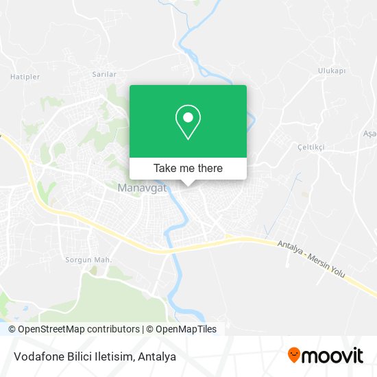 Vodafone Bilici Iletisim map