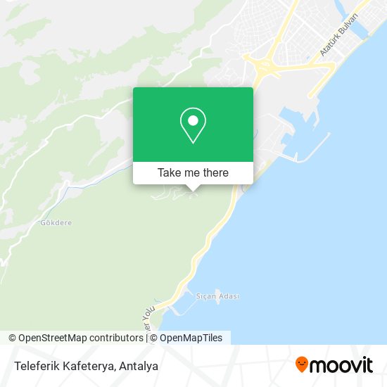 Teleferik Kafeterya map