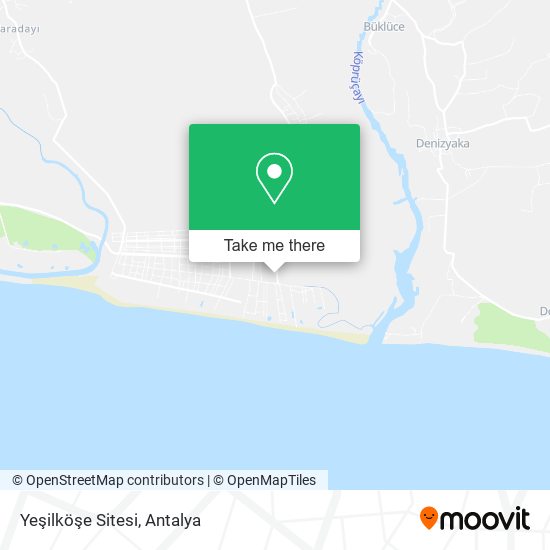 Yeşilköşe Sitesi map