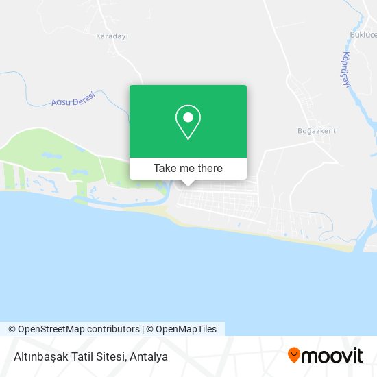 Altınbaşak Tatil Sitesi map