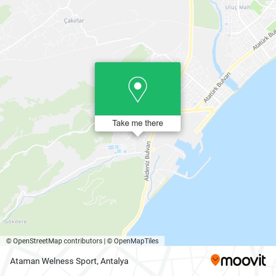 Ataman Welness Sport map