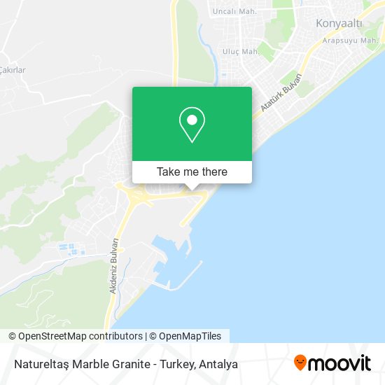 Natureltaş Marble Granite - Turkey map