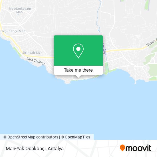 Man-Yak Ocakbaşı map