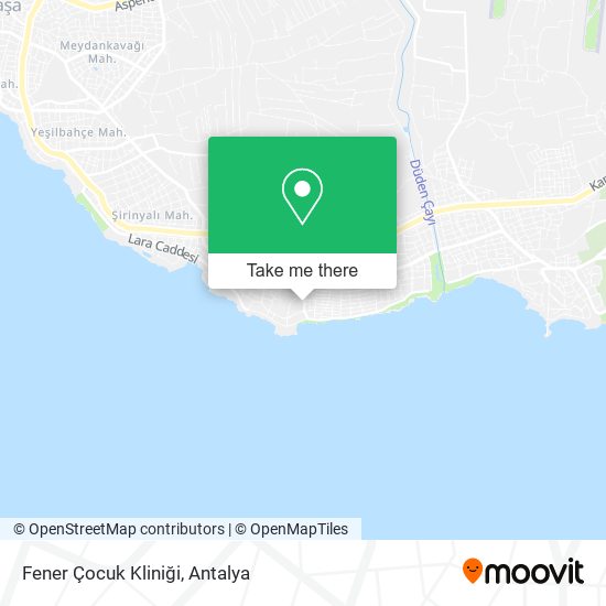 Fener Çocuk Kliniği map