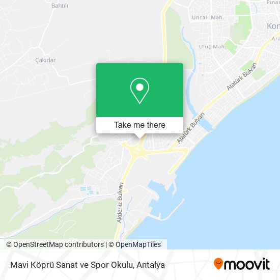Mavi Köprü Sanat ve Spor Okulu map