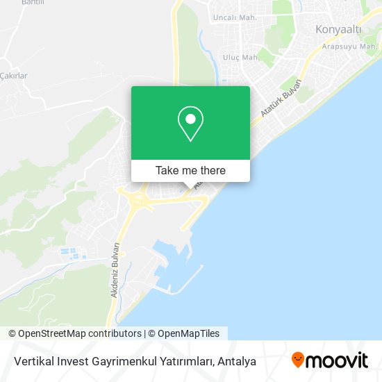 Vertikal Invest Gayrimenkul Yatırımları map