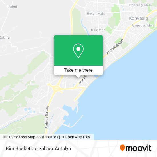 Bim Basketbol Sahası map