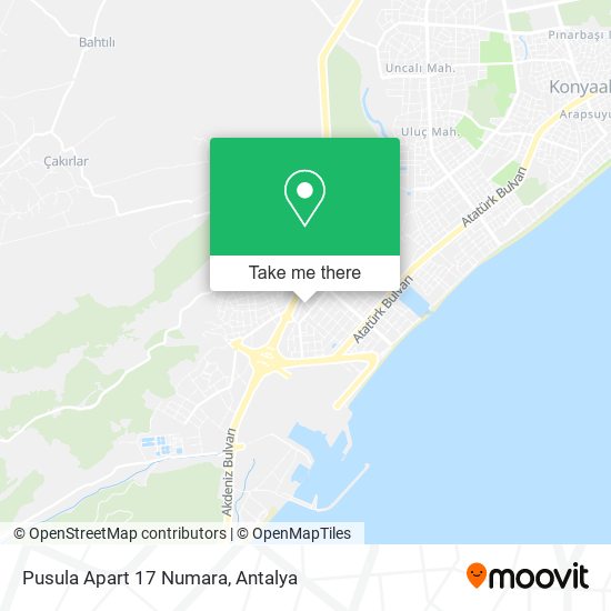 Pusula Apart 17 Numara map