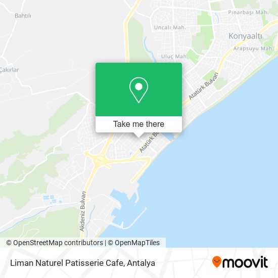 Liman Naturel Patisserie Cafe map