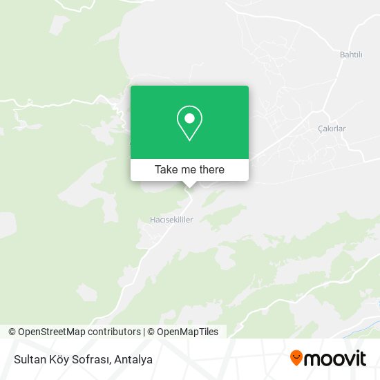 Sultan Köy Sofrası map