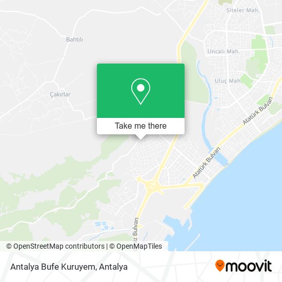 Antalya Bufe Kuruyem map