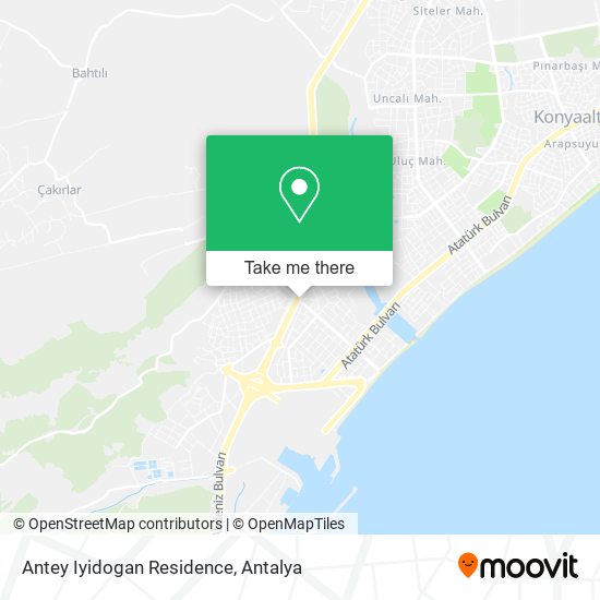 Antey Iyidogan Residence map