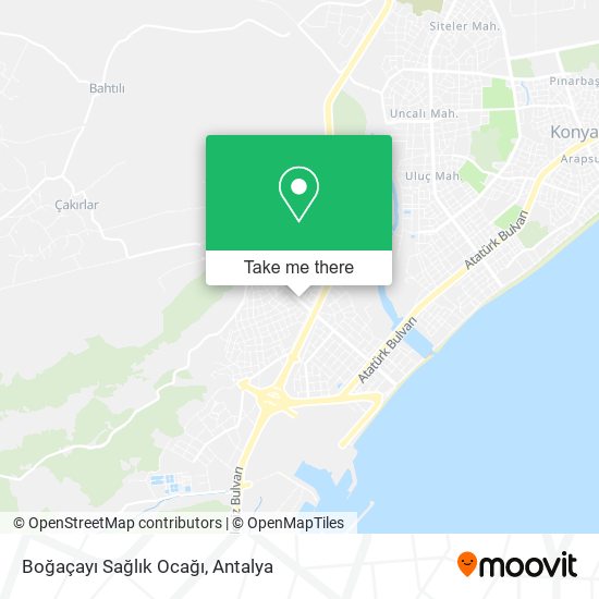 Boğaçayı Sağlık Ocağı map
