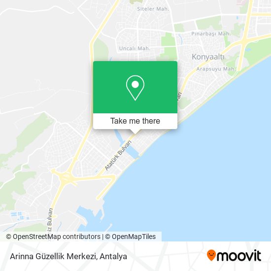 Arinna Güzellik Merkezi map