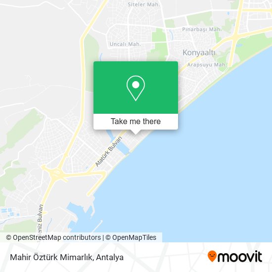 Mahir Öztürk Mimarlık map