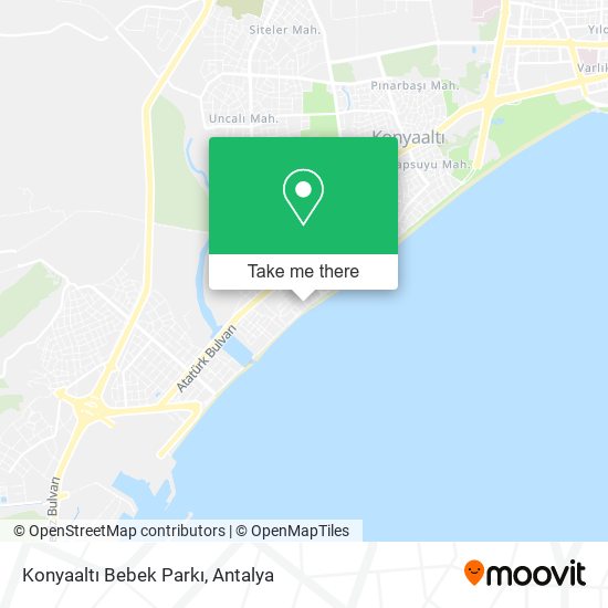 Konyaaltı Bebek Parkı map