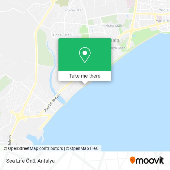 Sea Life Önü map