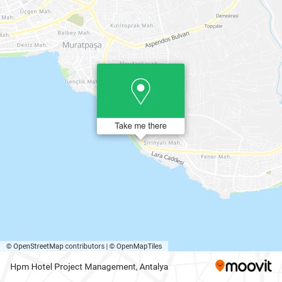 Hpm Hotel Project Management map