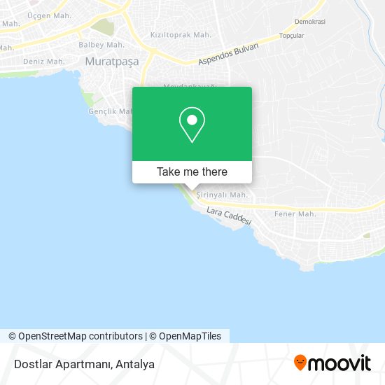 Dostlar Apartmanı map