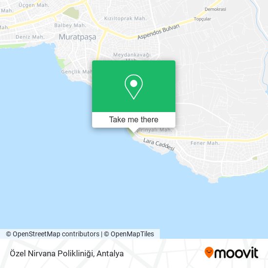 Özel Nirvana Polikliniği map
