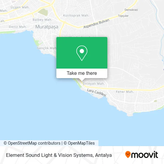 Element Sound Light & Vision Systems map