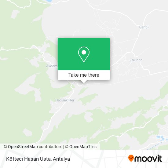 Köfteci Hasan Usta map