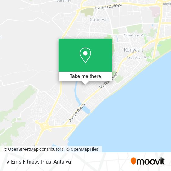 V Ems Fitness Plus map