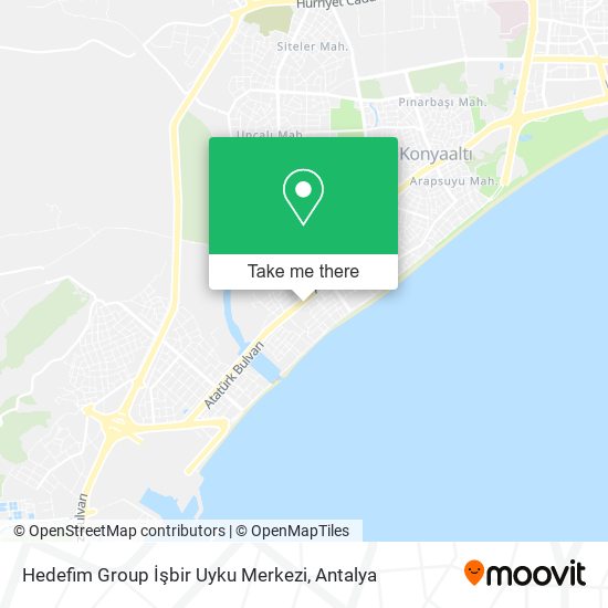 Hedefim Group İşbir Uyku Merkezi map