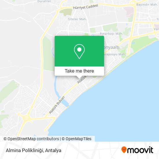 Almina Polikliniği map