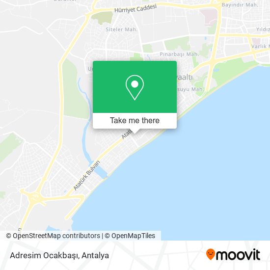 Adresim Ocakbaşı map