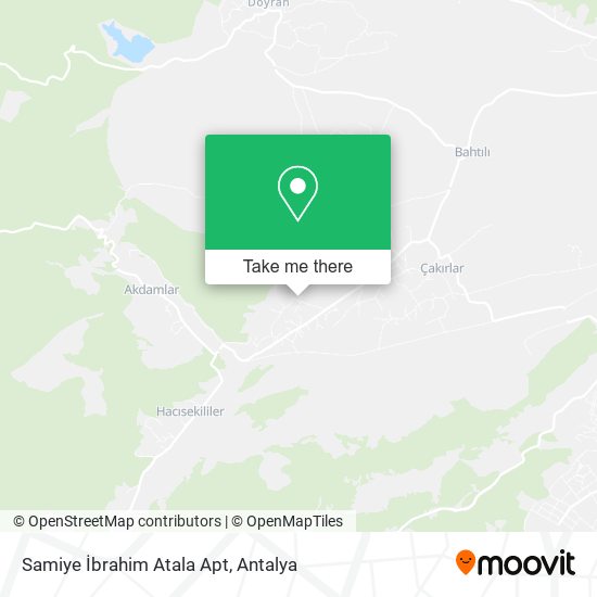 Samiye İbrahim Atala Apt map