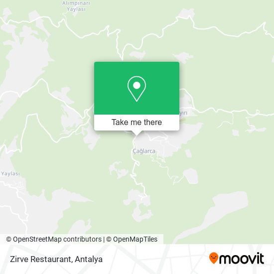 Zirve Restaurant map