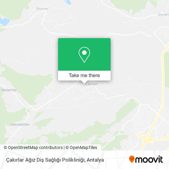 Çakırlar Ağız Diş Sağlığı Polikliniği map