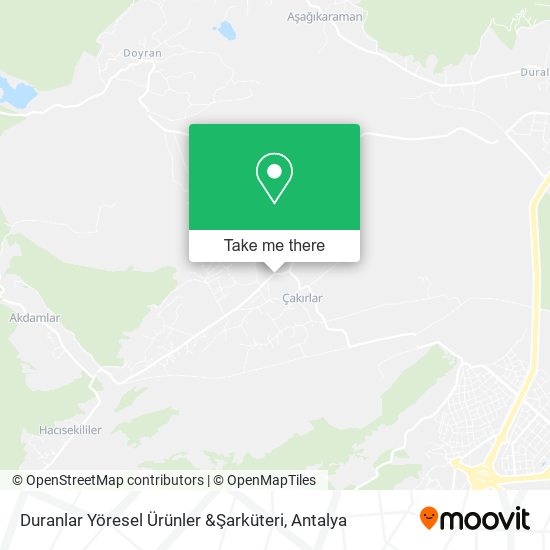 Duranlar Yöresel Ürünler &Şarküteri map