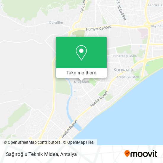 Sağıroğlu Teknik Midea map