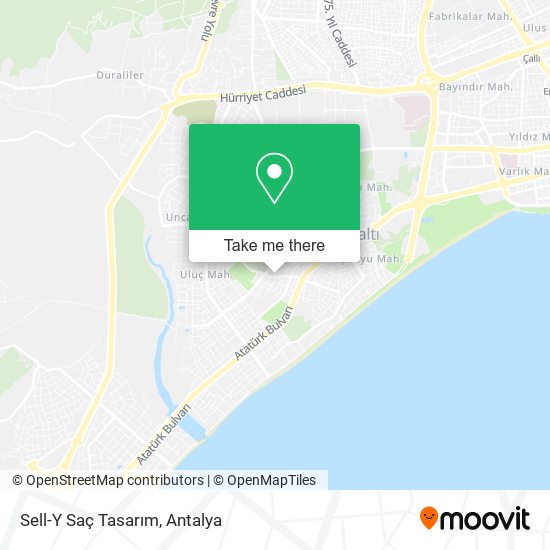 Sell-Y Saç Tasarım map