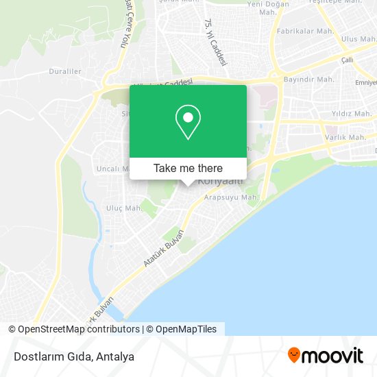 Dostlarım Gıda map
