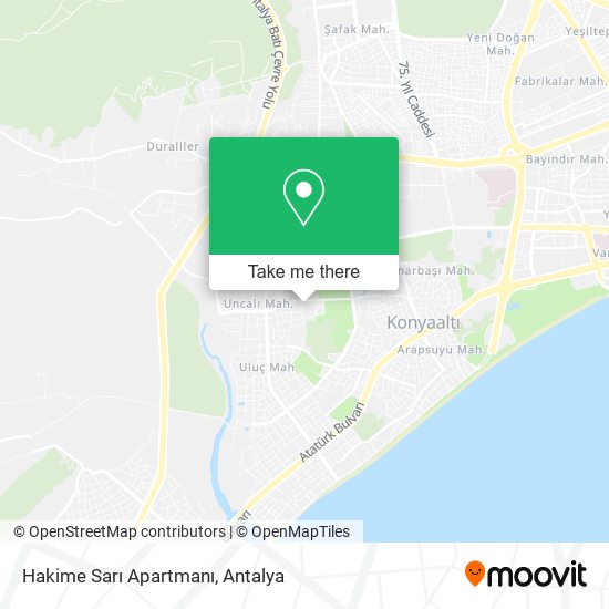 Hakime Sarı Apartmanı map