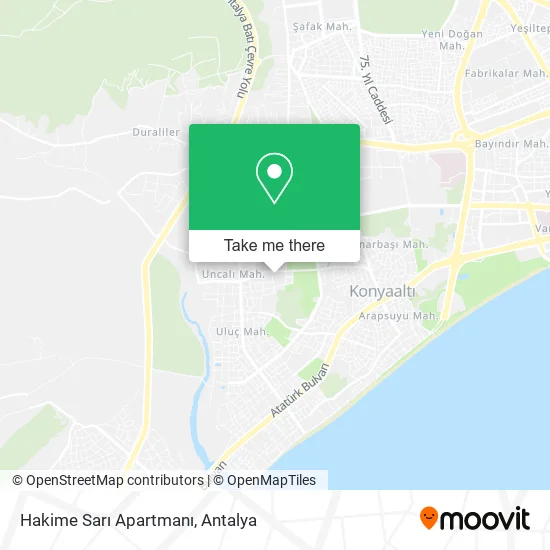 Hakime Sarı Apartmanı map