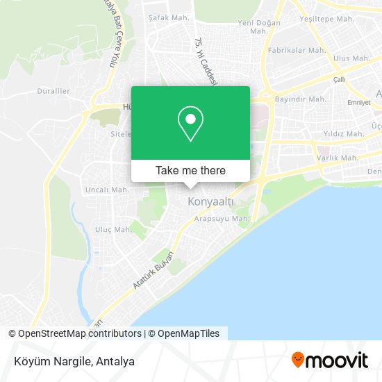 Köyüm Nargile map