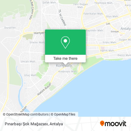 Pınarbaşı Şok Mağazası map