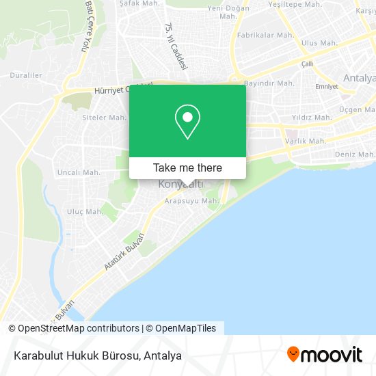 Karabulut Hukuk Bürosu map