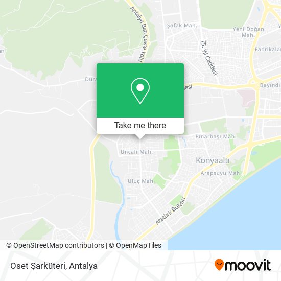 Oset Şarküteri map